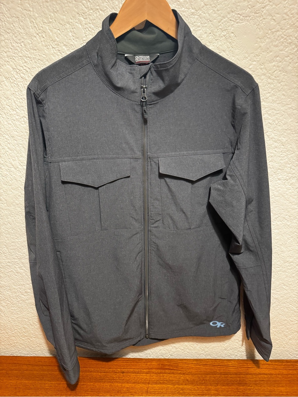 Outdoor Research Slate Gray Military-Style Softshell Jacket